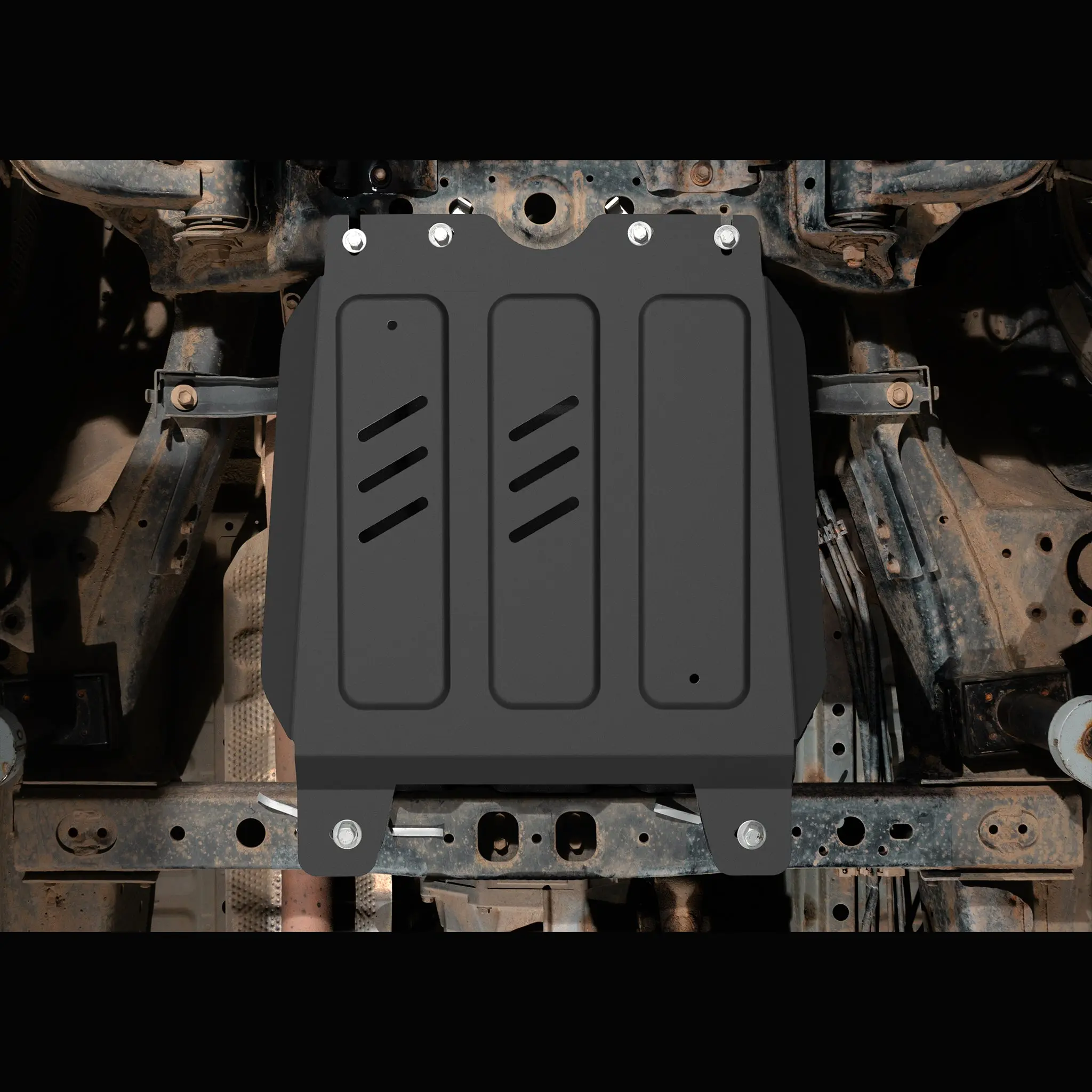 Rival Set of 2 Steel Bash Plates – Toyota Fortuner (2015-2025)