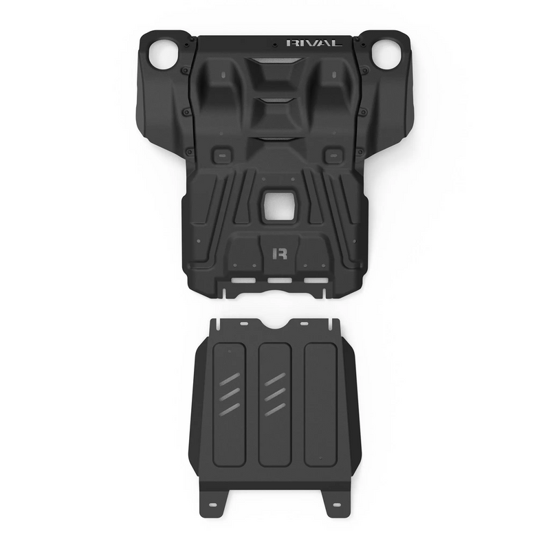 Rival Set of 2 Steel Bash Plates – Toyota Fortuner (2015-2025)
