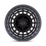 Black Rhino Sahara BR014 - Matte Black w/ Matte Gunmetal Lip