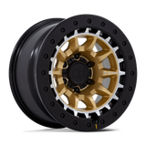 Black Rhino Tusk BR016 - Matte Gold with Machined Ring