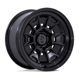 Black Rhino Mondo BR021 - Matte Black with Gloss Black Lip