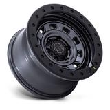 Black Rhino Xplorer BR023 - Matte Gunmetal with Matte Black Lip