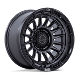 Black Rhino Rival BRO25 - Matte Gunmetal w/ Matte Black Lip
