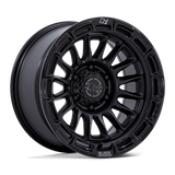 Black Rhino Rival BRO25 - Matte Black w/ Gloss Black Lip