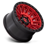 Fuel Off-Road CYCLE D834 Wheels - Candy Red with Black Ring