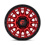 Fuel Off-Road CYCLE D834 Wheels - Candy Red with Black Ring