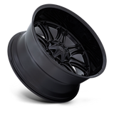 Fuel Off-Road  Darkstar FC853 Wheels - Matte Black with Gloss Black Lip