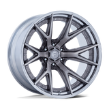 Fuel Off-Road Catalyst FC402 Wheels –  Platinum with Chrome Lip