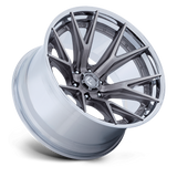 Fuel Off-Road Catalyst FC402 Wheels –  Platinum with Chrome Lip