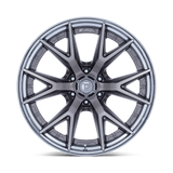 Fuel Off-Road Catalyst FC402 Wheels –  Platinum with Chrome Lip
