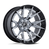 Fuel Off-Road Catalyst FC402 Wheels –  Chrome with Gloss Black Lip