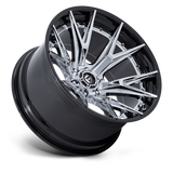 Fuel Off-Road Catalyst FC402 Wheels –  Chrome with Gloss Black Lip