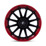 Fuel Off-Road Burn FC403 Wheels – Matte Black w/ Candy Red Lip