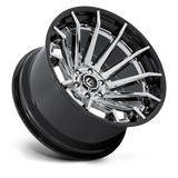 Fuel Off-Road Burn FC403 Wheels – Chrome with Gloss Black Lip