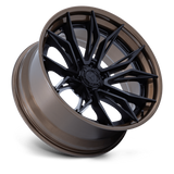 Fuel Off-Road Mutiny 6 FC404 Wheels – Matte Black With Gloss Bronze Lip