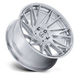 Fuel Off-Road Dynamo FC405 Wheels – Gloss Silver Brushed With Chrome Lip