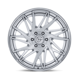 Fuel Off-Road Dynamo FC405 Wheels – Gloss Silver Brushed With Chrome Lip