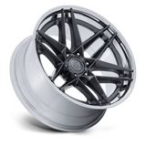Fuel Off-Road Flight FC408 Wheels – Gloss Gunmetal with Chrome Lip