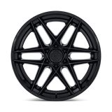 Fuel Off-Road Flight FC408 Wheels –  Matte Black with Black Lip