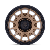 Fuel Off-Road Fortress FC884 Wheels - Matte Bronze with Gloss Black Lip