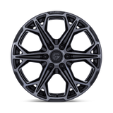 Fuel Off-Road Hammerhead FC886 Wheels - Gloss Black Dark Tinted Clear