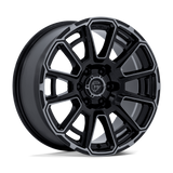 Fuel Off-Road  Foxhound FC910 Wheels - Gloss Black Dark Tinted Clear