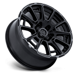 Fuel Off-Road  Foxhound FC910 Wheels - Gloss Black Dark Tinted Clear