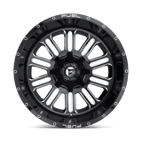 Fuel Off-Road Hardline D620 Wheels - Gloss Black Milled