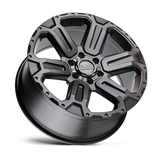 Black Rhino Wanaka BRWKA - Matte Gunmetal w/ Brushed Face & Gunmetal Tint
