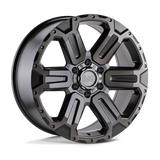 Black Rhino Wanaka BRWKA - Matte Gunmetal w/ Brushed Face & Gunmetal Tint