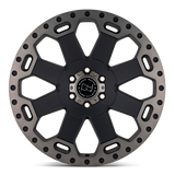 Black Rhino Warlord BRWAR - Matte Black w/ Machined Dark Tint