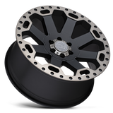 Black Rhino Warlord BRWAR - Matte Black w/ Machined Dark Tint