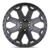 Black Rhino Warlord BRWAR - Matte Gunmetal