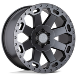 Black Rhino Warlord BRWAR - Matte Gunmetal