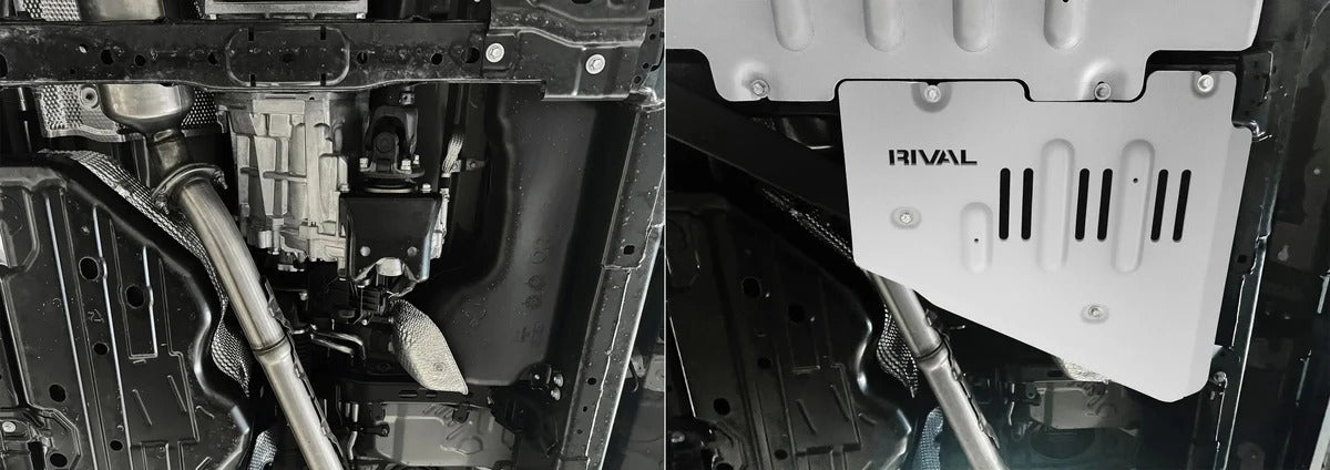Rival Aluminium Transfer Case Bash Plate for Toyota LandCruiser Prado 250 2024 onwards