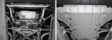 Rival Aluminium Engine Bash Plates for Volkswagen Touareg 2018 onwards - 3 L. / Gasoline; 2 L. / Gasoline