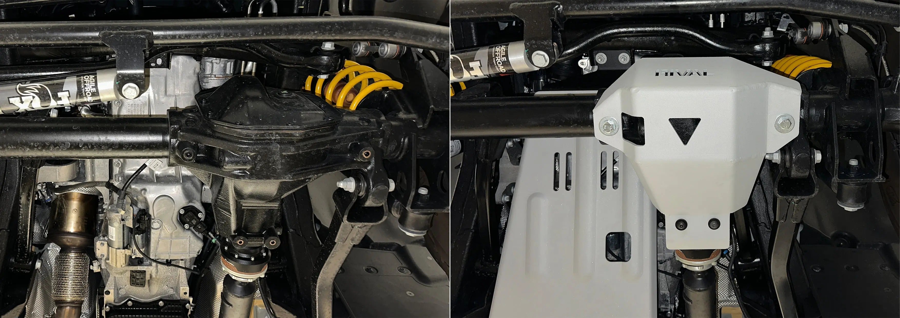 Rival Aluminium Front Differential Bash Plate for Ineos Grenadier & Quartermaster 2023 onwards
