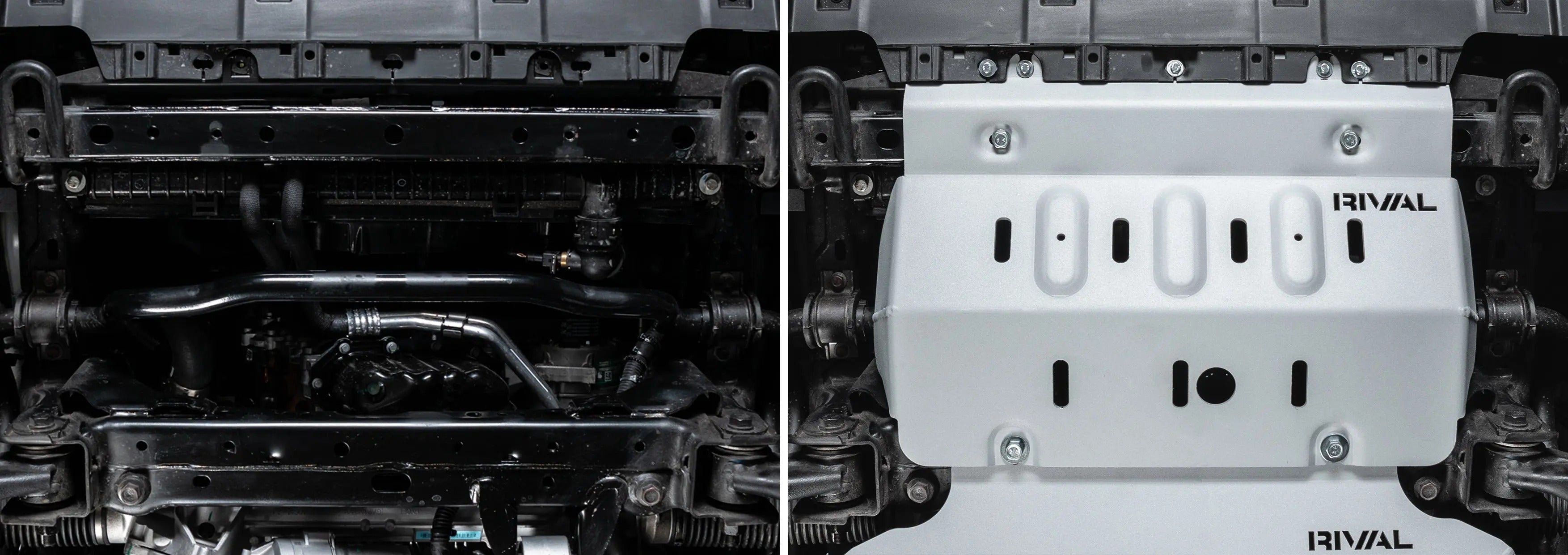 Rival Aluminium Radiator Bash Plate for GWM Tank 300 2.0L 2021 onwards