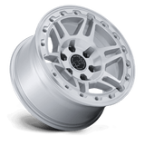 Black Rhino Vanguard Wheels BR039 in Gloss Silver With Machined Face