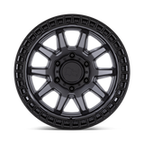 Black Rhino Calico BR001 - Matte Gunmetal w/black lip
