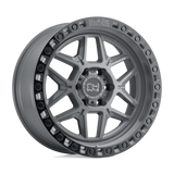 Black Rhino Kelso BRKLS - Battleship Gray With Black Ring