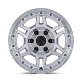 Black Rhino Vanguard Wheels BR039 in Gloss Silver With Machined Face