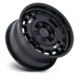 Black Rhino Vagabond Wheels in Matte Black With Gloss Black Lip
