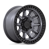Black Rhino Calico BR001 - Matte Gunmetal w/black lip