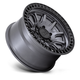 Black Rhino Calico BR001 - Matte Gunmetal w/black lip
