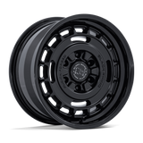 Black Rhino Vagabond Wheels in Matte Black With Gloss Black Lip