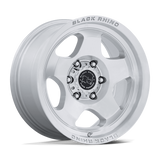 Black Rhino SOL Wheels in Gloss Silver With Machined Face