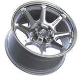 King Grappler Wheels Machined Silver