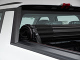 Close-up of HSP Roll Mate aluminium slats and side rail on MG U9 tonneau cover
