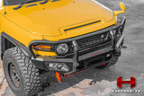 Toyota FJ Cruiser fitted with Hamer King Series Plus matte black bull bar